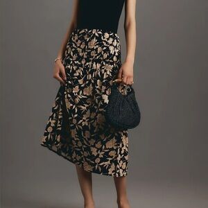 NWT Sanctuary Size Small Better Together Smocked Midi Skirt